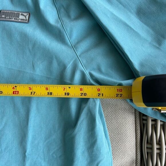 Men’sPUMA golf jacketBlue Hooded Jacket new w tags - Picture 13 of 13